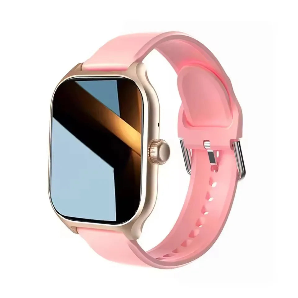 2025 Smart Watch For Men Women 2.01" Full Touch Screen Heart Rate Tracker Bluetooth Call Waterproof Sport Smartwatch Android IOS